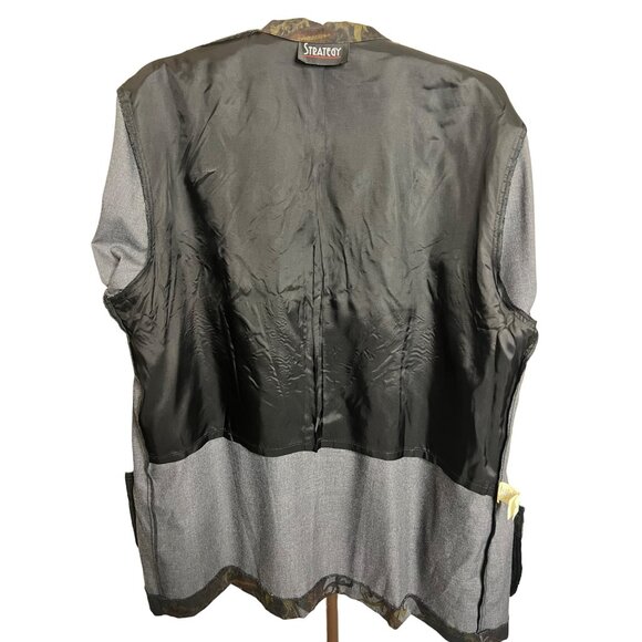 Strategy women’s Blazer size 16 country Art to wear Goth Light Weight - Picture 11 of 16